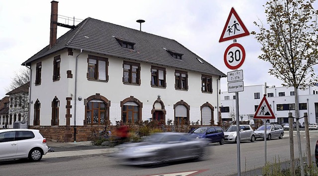 Nach Ansicht der Grnen sollte Tempo 3...er Kita Shalom am Gterbahnhof-Areal.   | Foto: Thomas Kunz