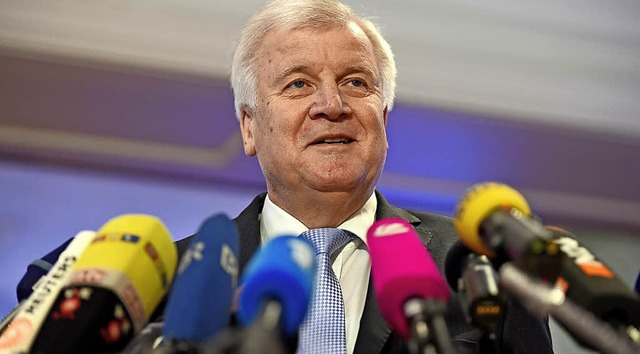 CSU-Parteichef Horst Seehofer   | Foto: dpa