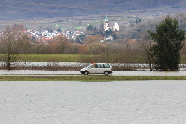 Hochwasser: Landkreis Emmendingen kommt glimpflich davon