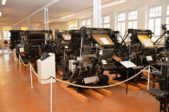 Noch ist das Schicksal der alten Setzm...emaligen Technikmuseum in der Schwebe.  | Foto: Edgar Steinrfelder