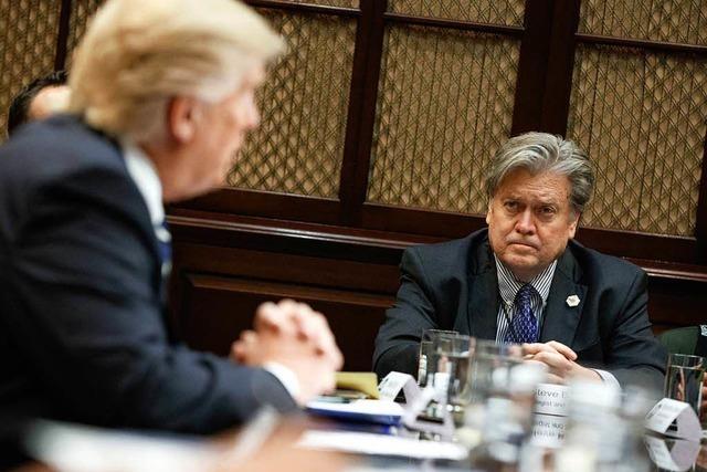 Trump gegen Bannon: Luft die Basis ber?