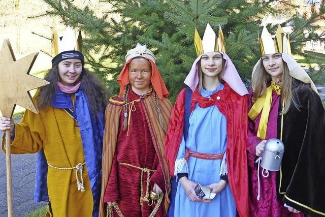 Die Sternsinger waren in unseren Tlern unterwegs