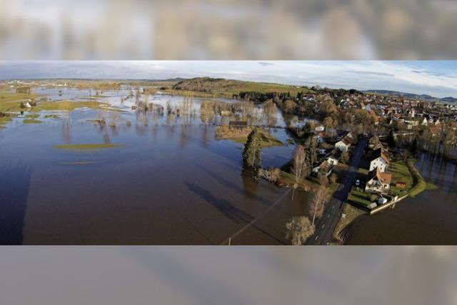 Entspannung nach dem Hochwasser