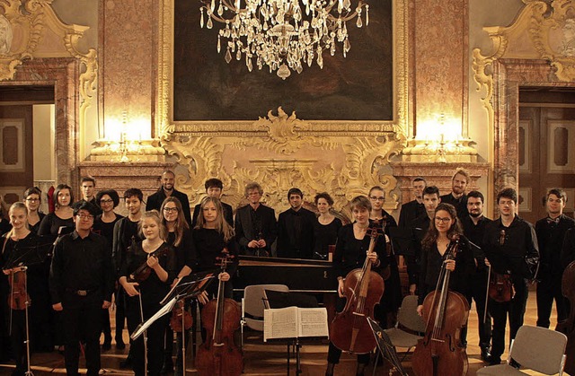 Feudale Kulisse: Landesjugendbarockorchester in Rastatt   | Foto: elias Klein