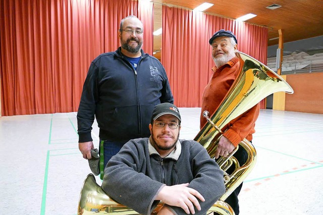 Alexander, Jochen und Herbert Gerbel (von links)   | Foto: Jannik jrgens