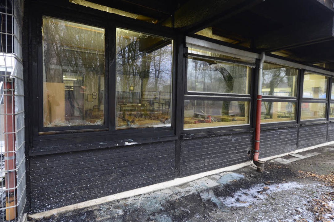 Der Brand in der Albert-Schweitzer-Wer...hat einen groen Schaden hinterlassen.  | Foto: Ingo Schneider