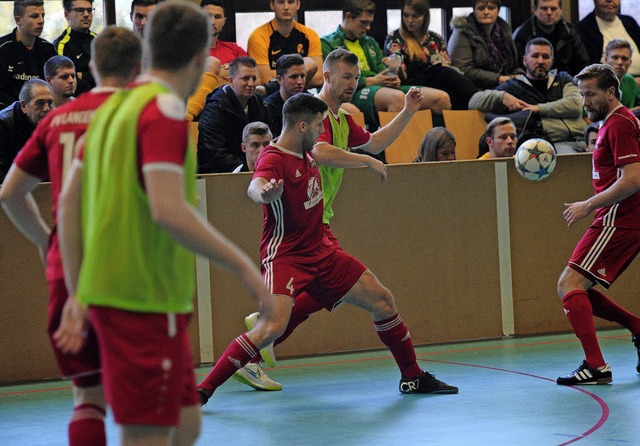 Eine Szene aus dem Gruppenspiel zwisch...nkeler mit 3:1 fr sich entschieden.    | Foto:  Pressebro Schaller