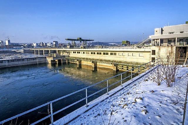 Fhrung durch das Wasserkraftwerk Rheinfelden