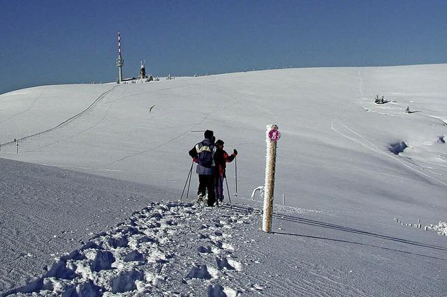 Schneeschuhtouren am Feldberg