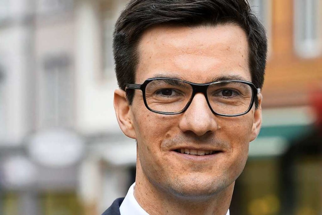 Martin Horn, 33, ist Europa- und der E... auf die Untersttzung der SPD zhlen.  | Foto: Thomas Kunz