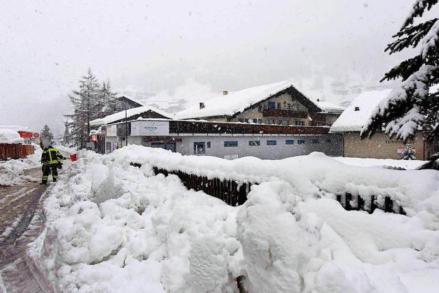 13.000 Touristen sitzen in Zermatt fest – Hchste Lawinengefahr