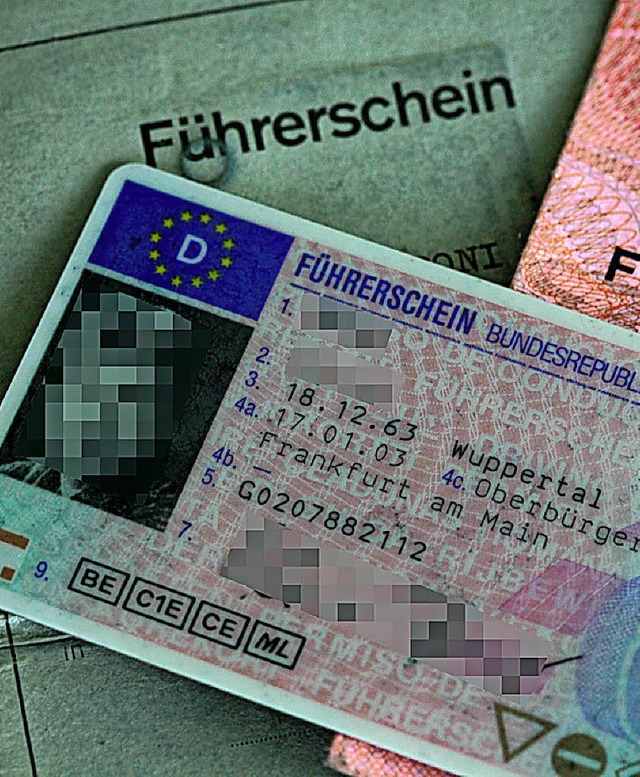 Fahren ohne Fhrerschein kann teuer werden.   | Foto: Symbolbild: dpa