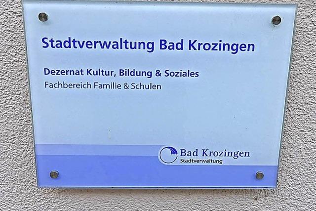 Was nderte sich mit der Umstrukturierung des Bad Krozinger Rathauses?