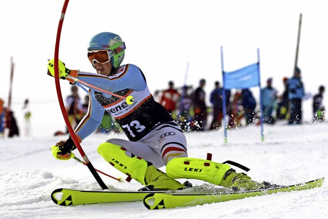 In bestechender Form: Marco Behringer ...alomerfolg auch im Slalom am Hofeck.    | Foto: siegmund