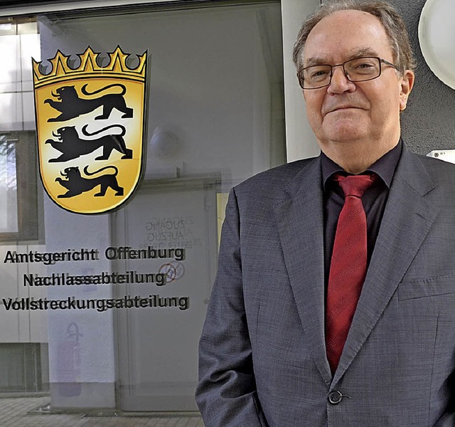 Amtsgerichtsdirektor Rolf-Dieter Sigg   | Foto: hru