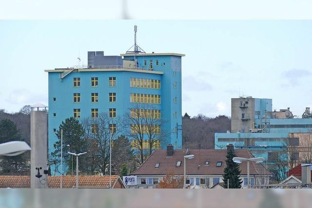 Wasserrohrbruch bei BASF in Grenzach