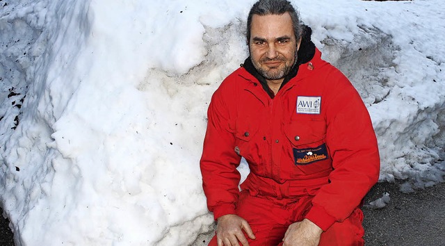 Ren Bhler aus Husern arbeitete zwei...n Forschungsstation in der Antarktis.   | Foto: privat
