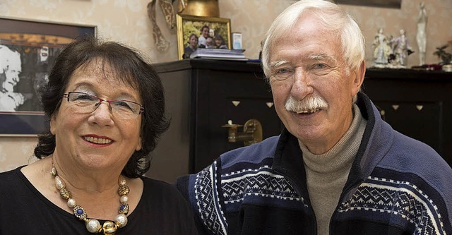 Peter Busch feierte gestern seinen 80....er und Ehefrau Heidi 55. Hochzeitstag.  | Foto: Mps