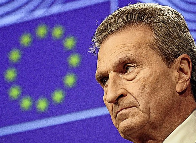 Gnther Oettinger   | Foto: DPA