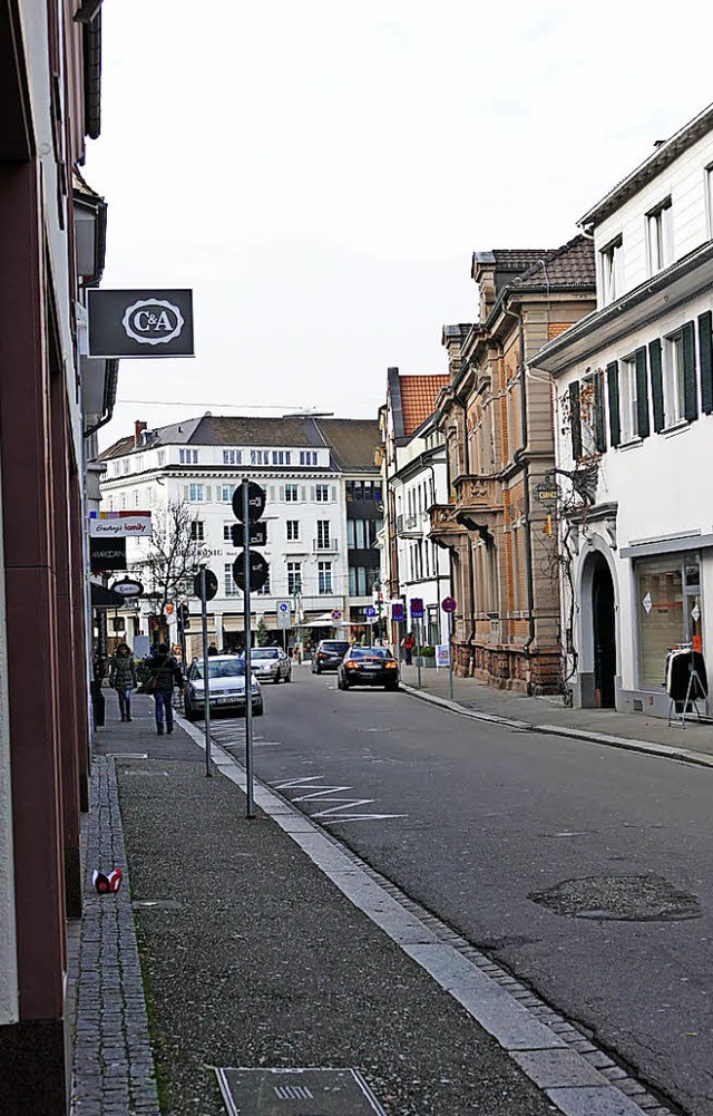 Hier besteht nach Auffassung der Grne...und der Platz hinter der Stadtkirche.   | Foto: Sabine Ehrentreich