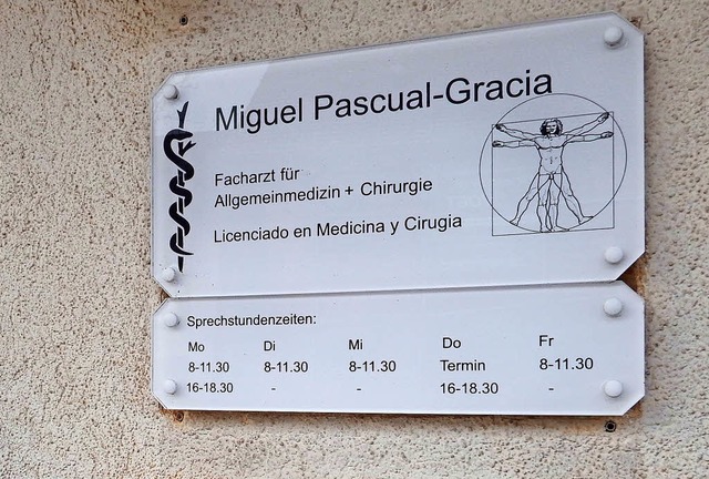 Miguel Pascual-Gracia hat fr seine Pr... Rickenbach einen Nachfolger gefunden.  | Foto: Wolfgang Adam