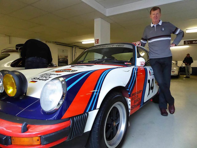 Walter Rhrl wird im Porsche 911 an de...it 35 Jahren sein Gewicht von 76 Kilo.  | Foto: Helmut Seller