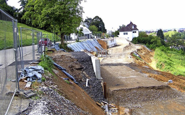 Nach jahrelangem Hin und Her haben die...strae/Wlflinstrae) tut sich etwas.   | Foto: Hans sigmund