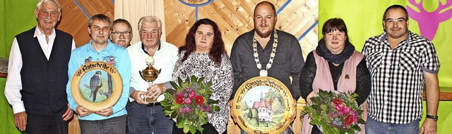 Die Knigsfamilie der Buchholzer Schtzen   | Foto: Verein