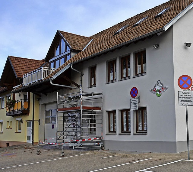 Das Feuerwehrgertehaus in Wallbach soll durch einen Neubau ersetzt werden.   | Foto: Archivfoto: Konstantin Grlich