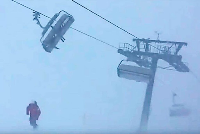 Entstanden ist das Video am 3. Januar ...tafon im sterreichischen Vorarlberg.   | Foto: Screenshot: Youtube.com
