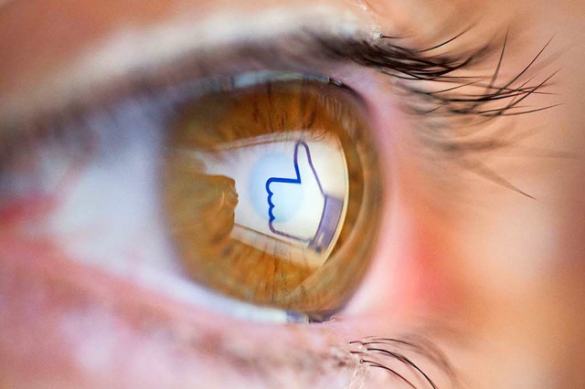 Nutzer sollen seltener den Like-Button sehen, plant Facebook-Grnder Zuckerberg.  | Foto: dpa