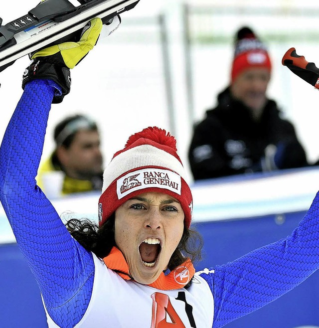 War in Bad Kleinkirchheim die Beste un...legin: Federica Brignone aus Italien.   | Foto:  DPA