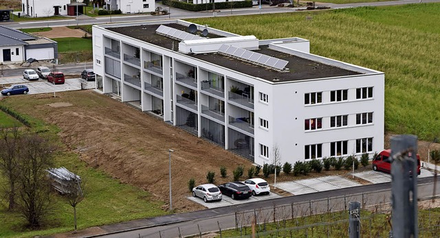 Ganz neu ist das Mehrgenerationenhaus in Auggen.   | Foto: Beatrice Ehrlich