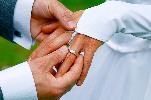 In England werden unpünktliche Brautpaare bestraft