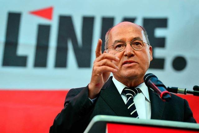 Gregor Gysi lehnt die Idee einer neuen linken Volkspartei ab