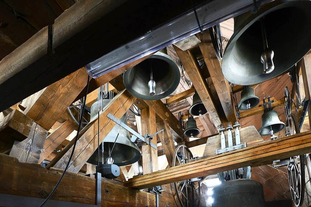 Die Arbeiten im Glockenturm und in der Trmerstube des Mnsters verzgern sich.   | Foto: Ingo schneider
