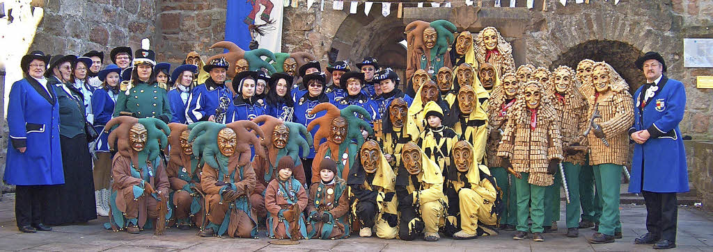 Lahrer Narren feiern Doppeljubiläum Lahr Badische Zeitung