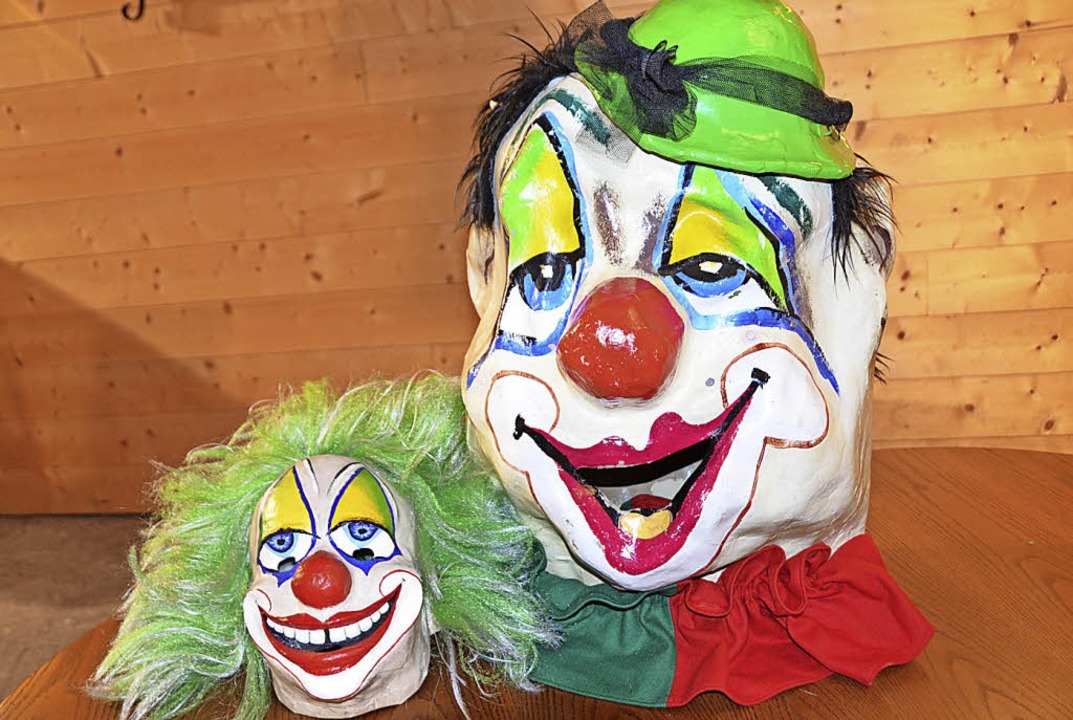 Clownsmaske reloaded Maulburg Badische Zeitung