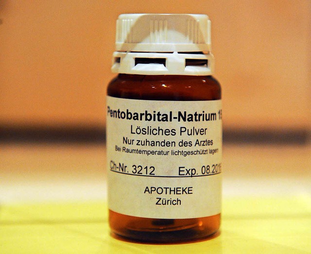 Pentobarbital-Natrium wird in der Sterbehilfe oft verwendet.  | Foto: dpa