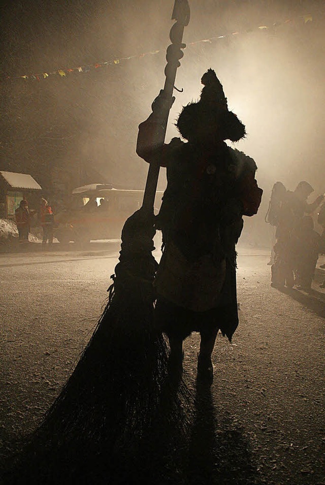 Hexen sind mit dabei beim Nachtumzug in Grwihl.  | Foto: Archivfoto: Peter Schtz