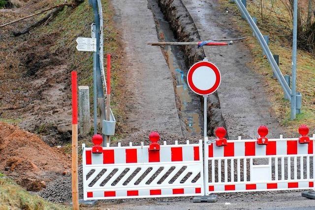 Die meisten Wege in Feldberg wurden von Tief Burglind weggesplt