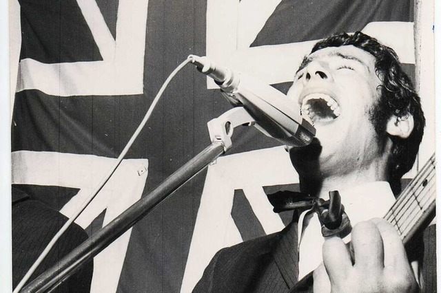 Jimmy Gottschallk 1960 im ersten Offenburger Beat-Keller Big Ben  | Foto: privat