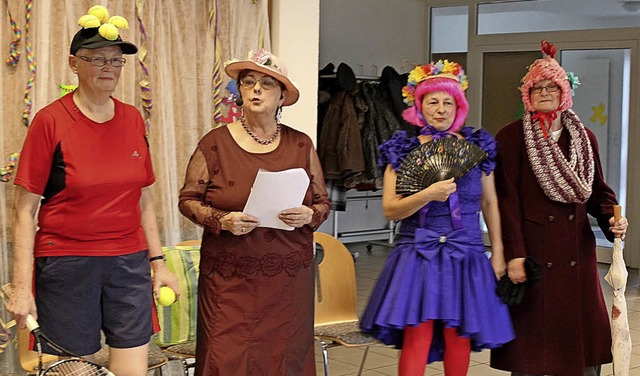 Beliebte Veranstaltung des Seniorenclu...rig, Regina Dietsche und Gudrun Khler  | Foto: Otmar Faller