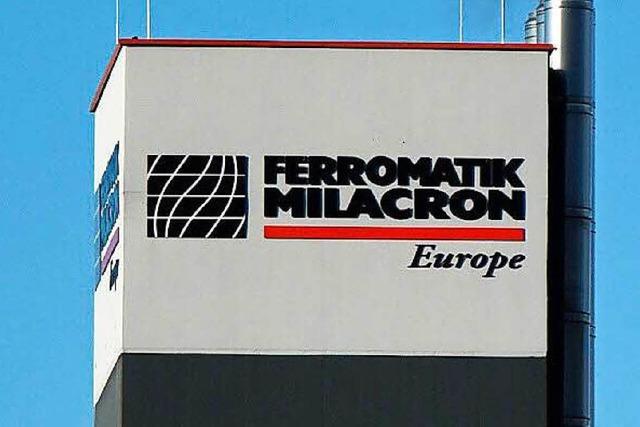 Ferromatik Milacron schliet Produktion in Sdbaden frher