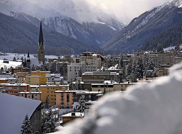 Malerisch: Davos im Winter   | Foto: AFP