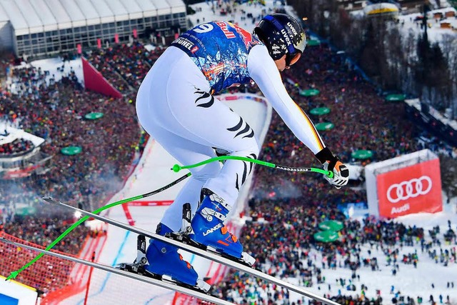 Skirennfahrer Dreen feiert historischen Abfahrts-Coup in Kitzbhel  | Foto: AFP