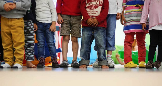 Viele Kinder werden in Bad Sckingen d...hst einen Kindergartenplatz brauchen.   | Foto: Symbolbild: dpa/C. Charisius