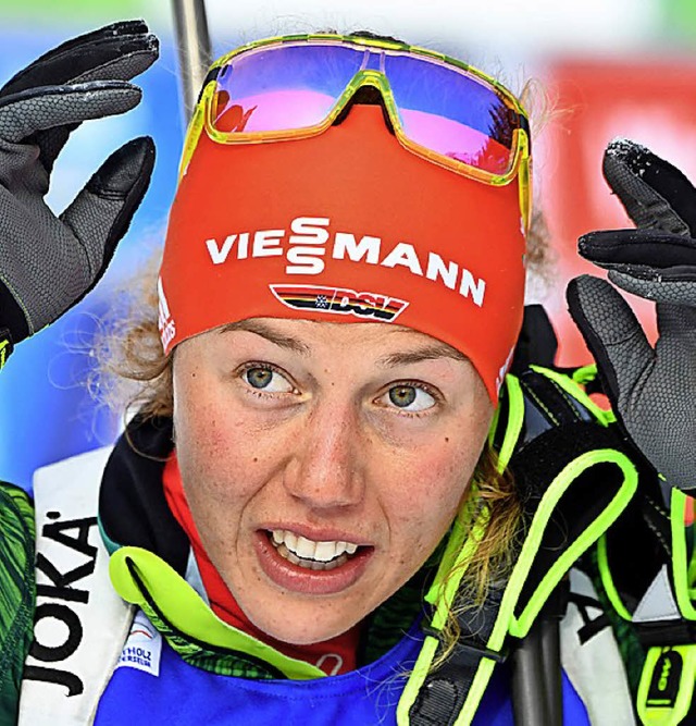 Laura Dahlmeier  | Foto:  afp