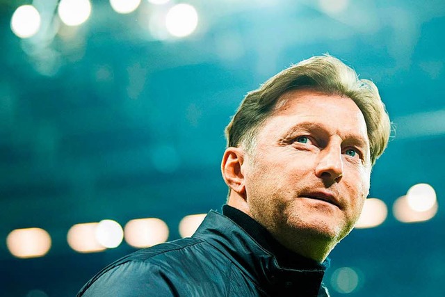 Ralph Hasenhttl, Trainer von RB Leipzig.  | Foto: AFP