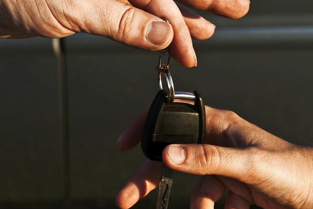 Der Schlsselmoment beim Car-Sharing      | Foto: Stock.adobe.com